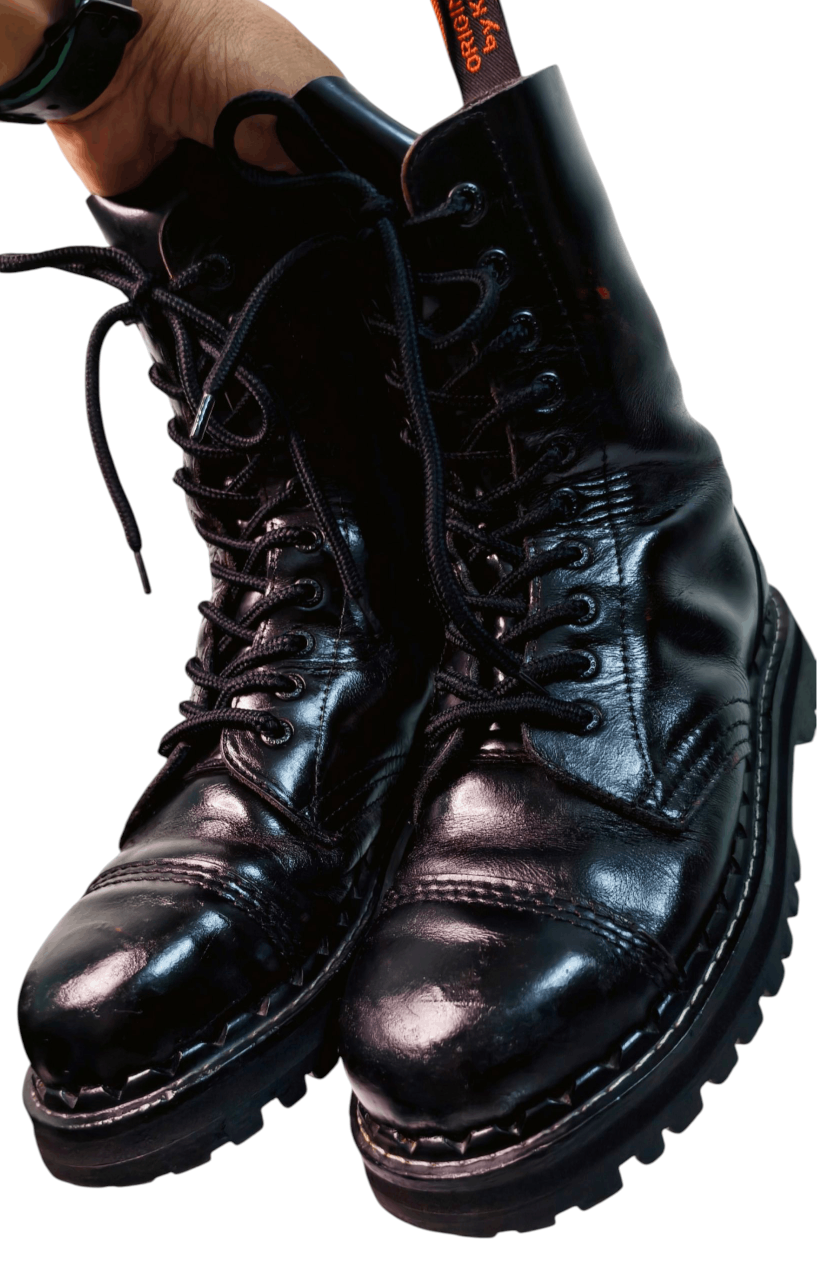 Other KMM Combat boots Men's 10 eyes Black Steel Toe Size US 9 / EU 42 - 1 Thumbnail