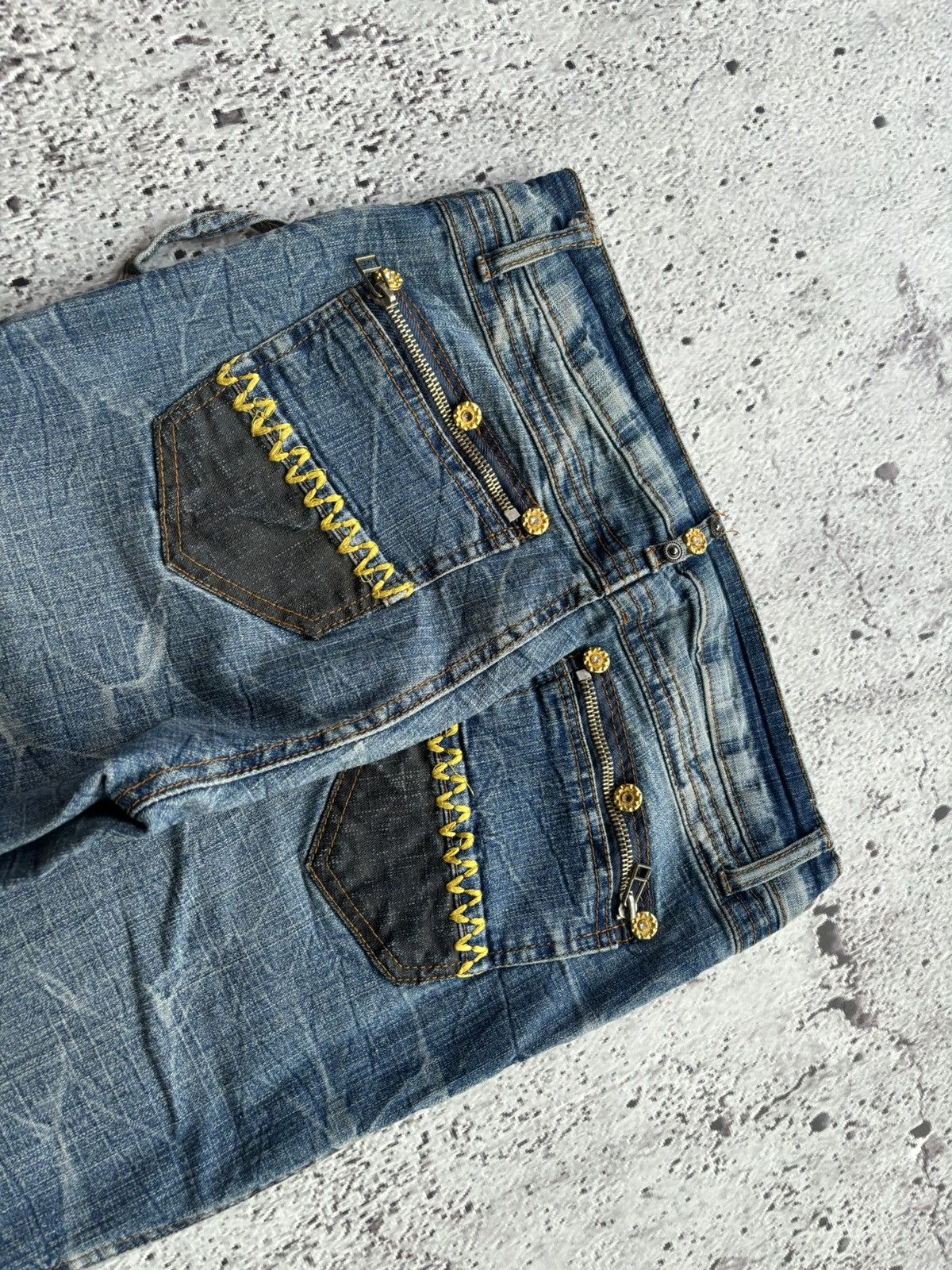Hysteric Glamour Y2k Rock star Ifsixwasnine Punk style jeans Size US 29 - 4 Thumbnail