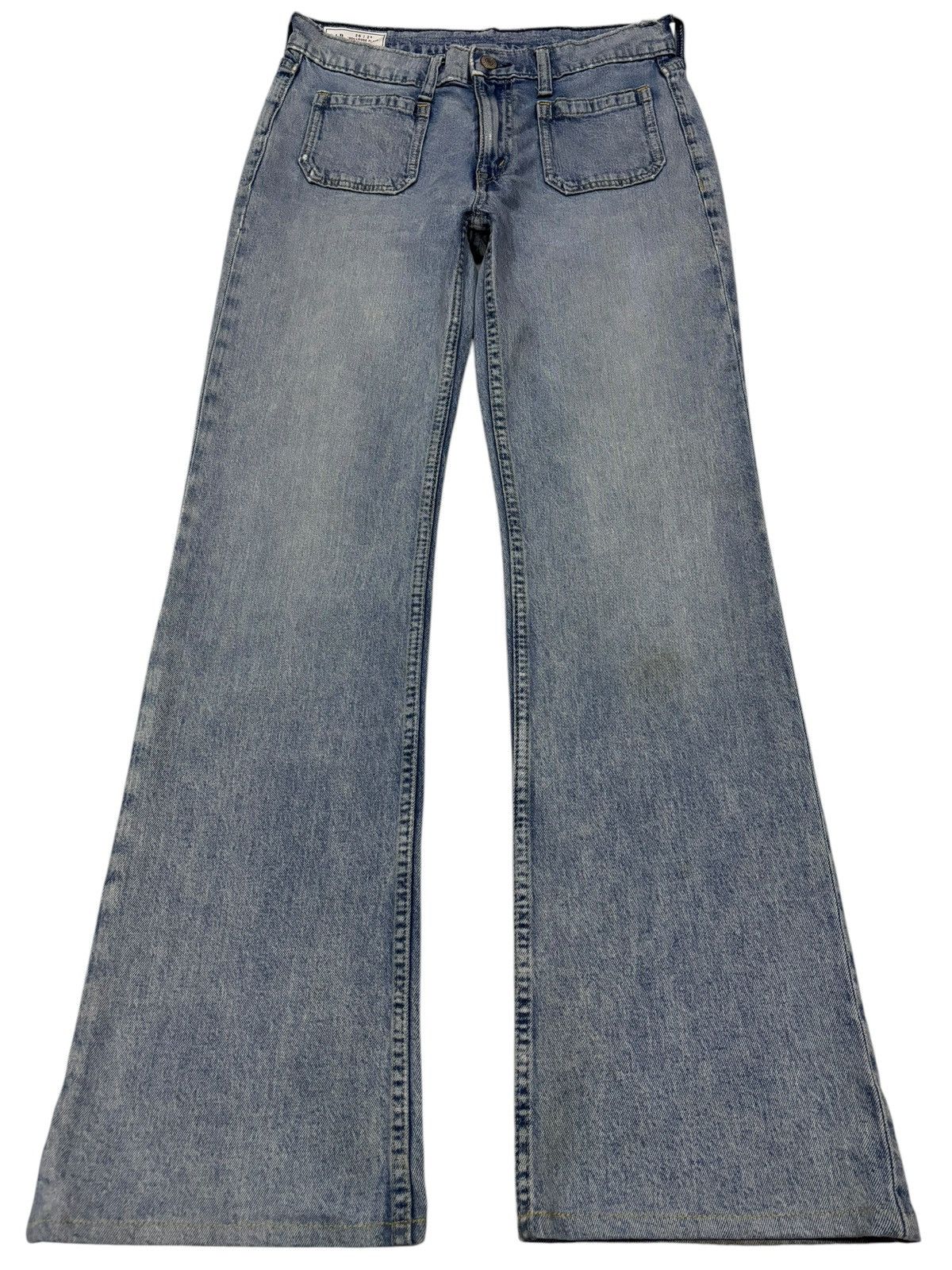 Gap 90s Vtg GAP Flared Blue Washed Bush Jeans Size US 28 / EU 44 - 1 Thumbnail