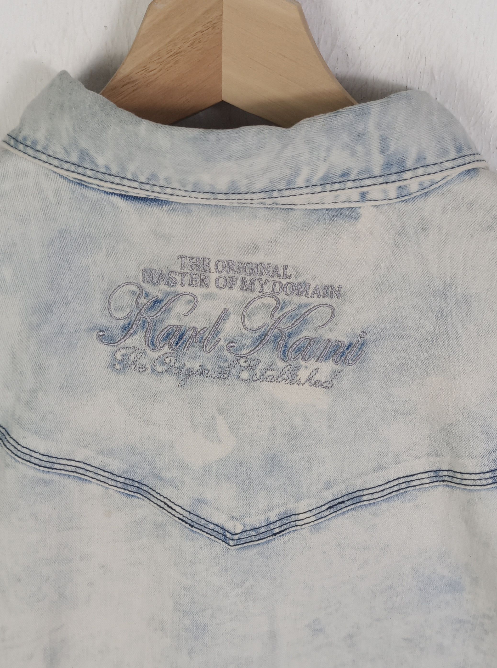 Karl Kani Karl Kani Western Rock Button Denim With Tag Size US M / EU 48-50 / 2 - 10 Thumbnail
