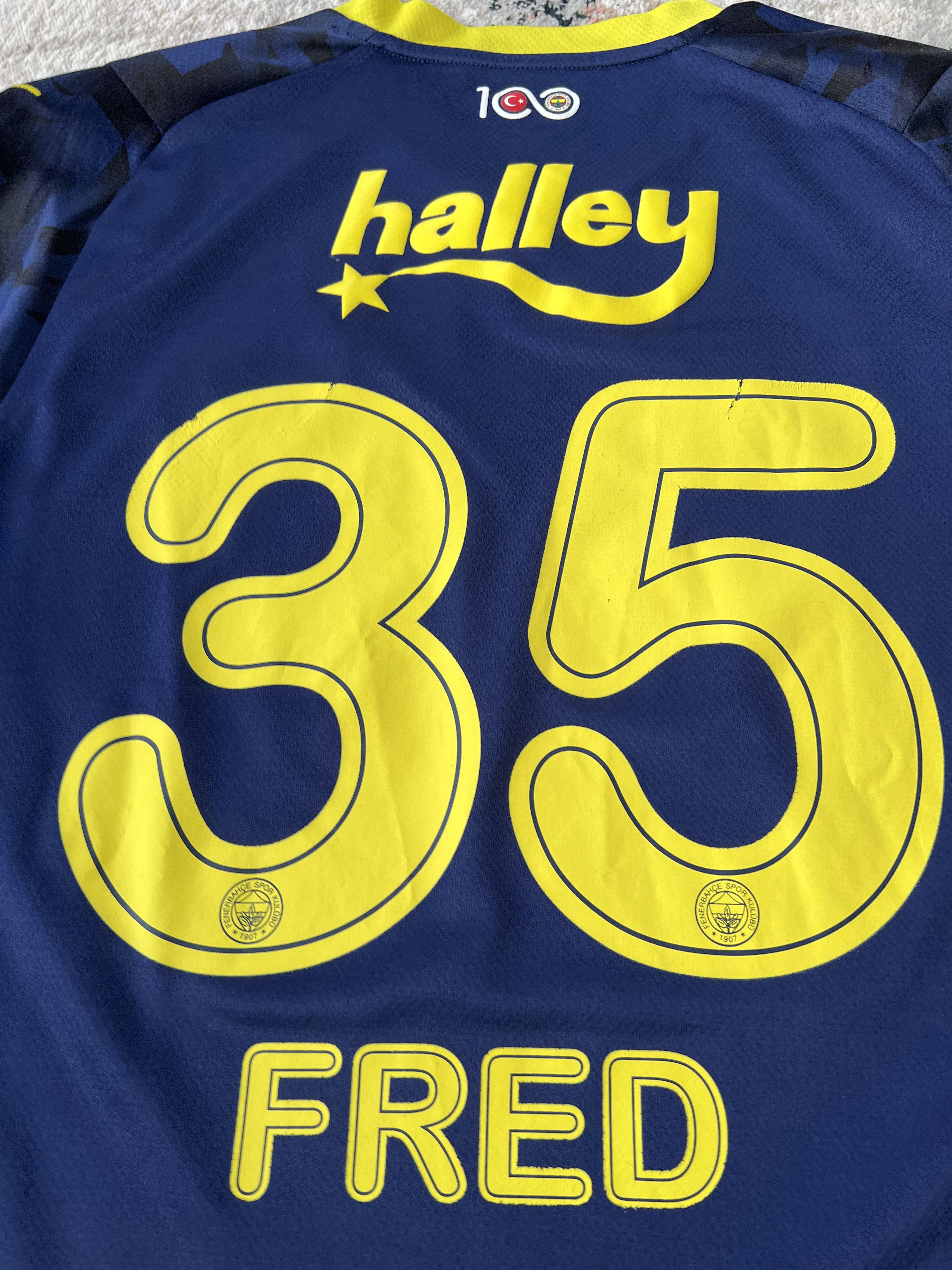Puma Puma Fenerbahce Fred 35 Football Jersey Size US XL / EU 56 / 4 - 5 Thumbnail