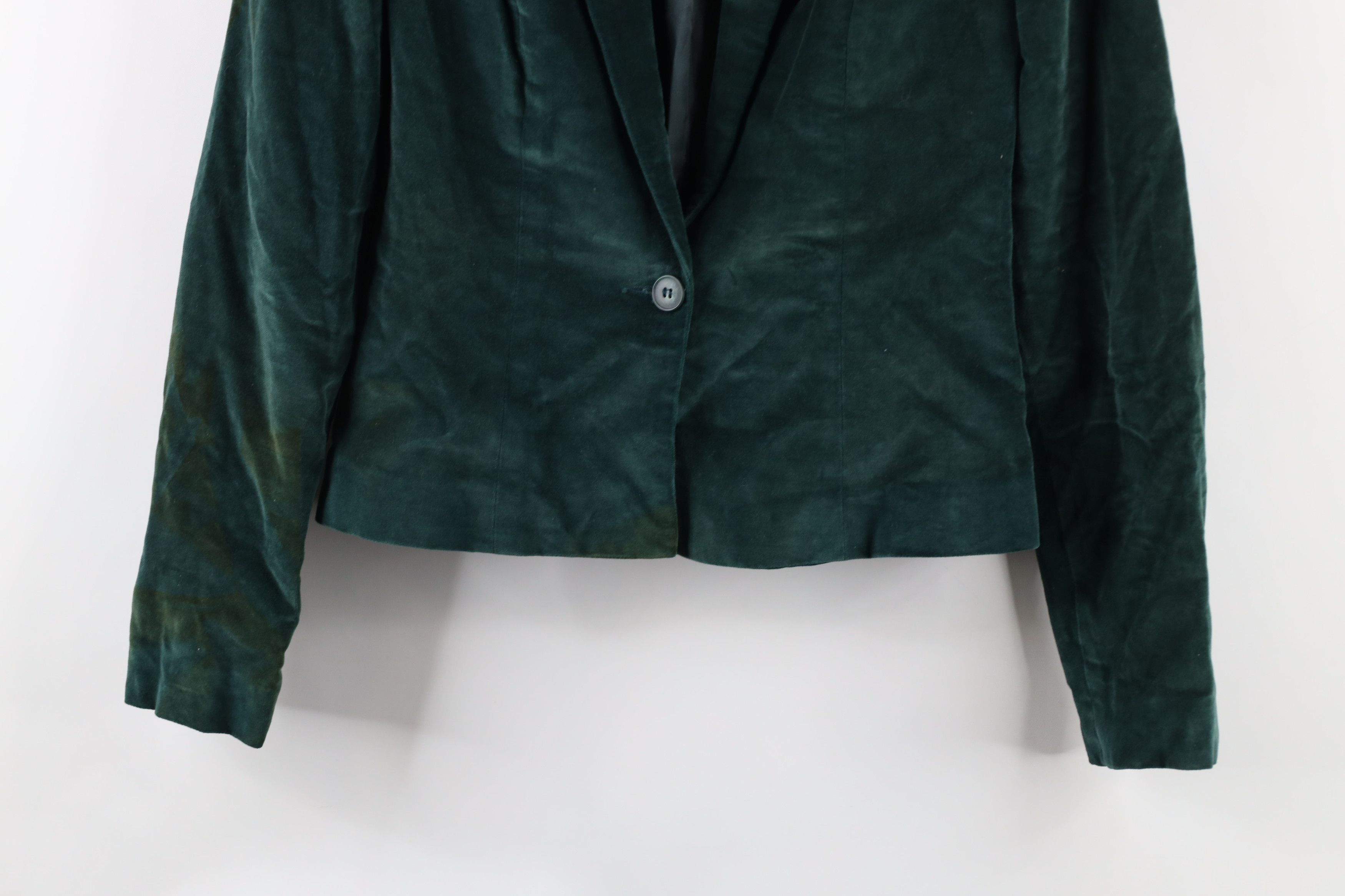 Vintage Vintage 60s Rockabilly Blazer Jacket Emerald Green USA Size M / US 6-8 / IT 42-44 - 3 Thumbnail