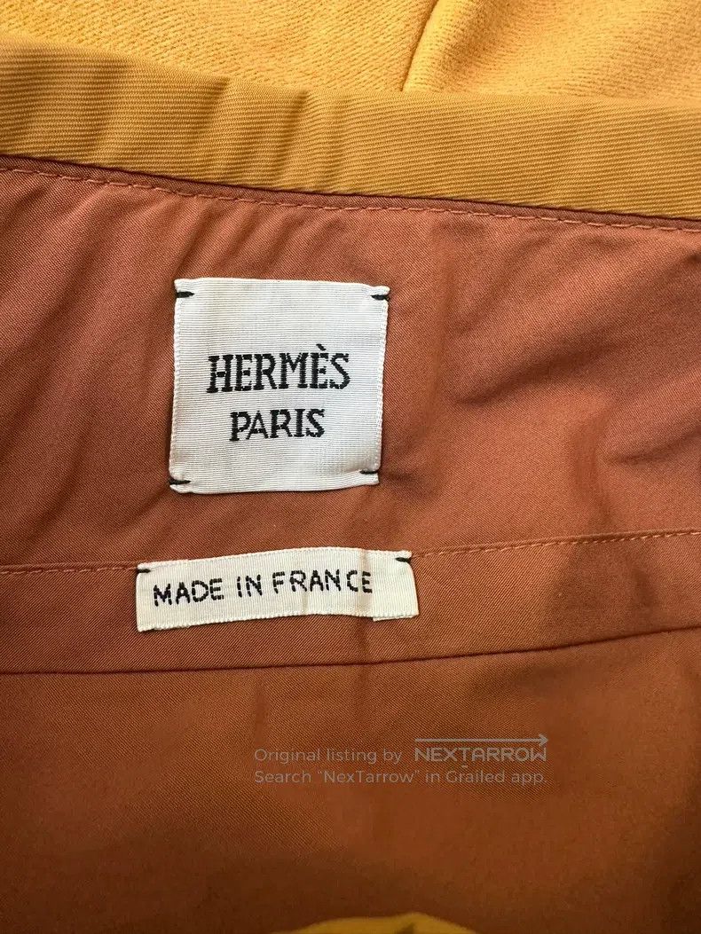 Hermes Hermes Caramel High Waisted Shorts Size 42" / US 20 - 7 Thumbnail