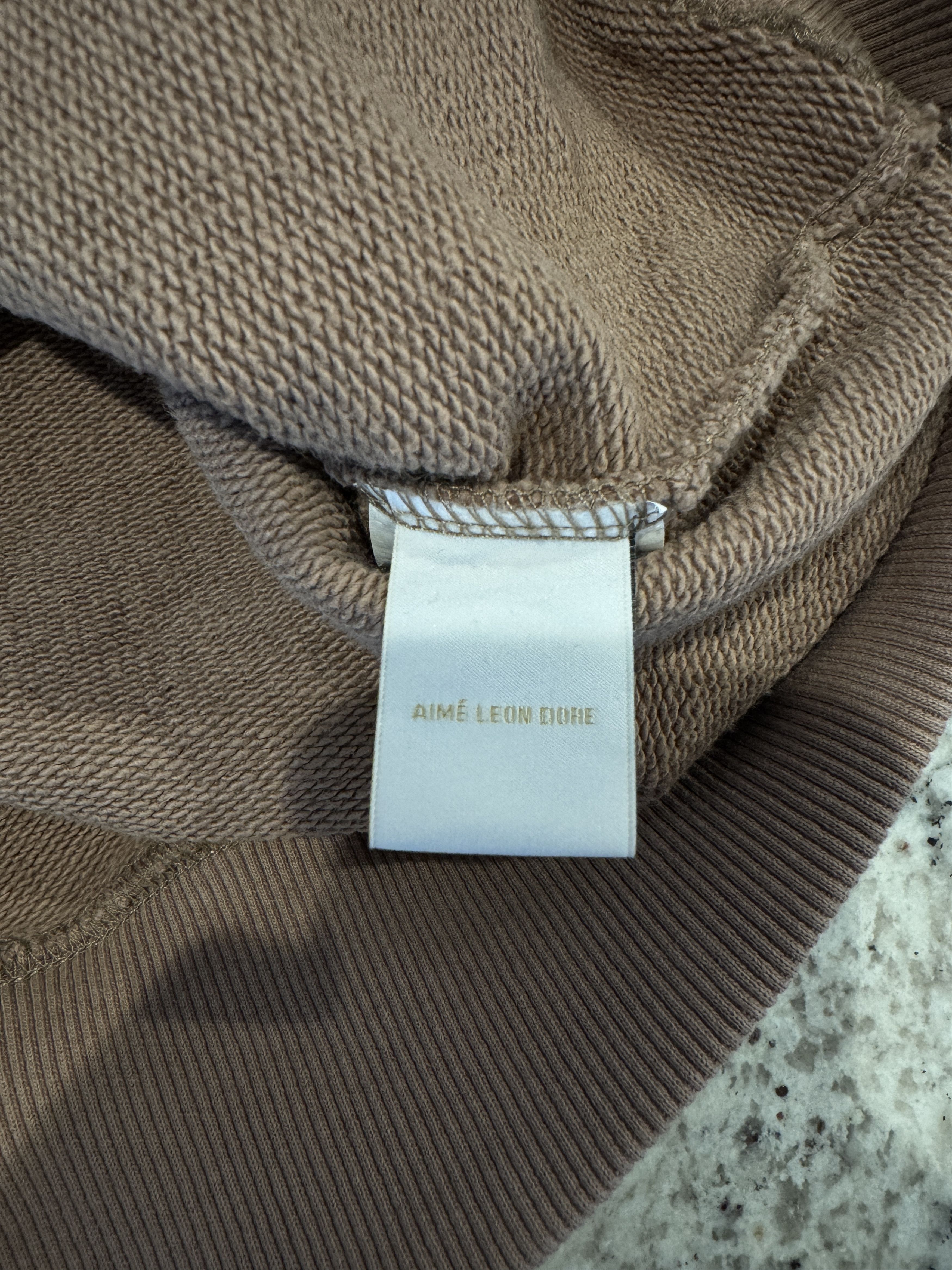 Aime Leon Dore Brown Crewneck Sweater