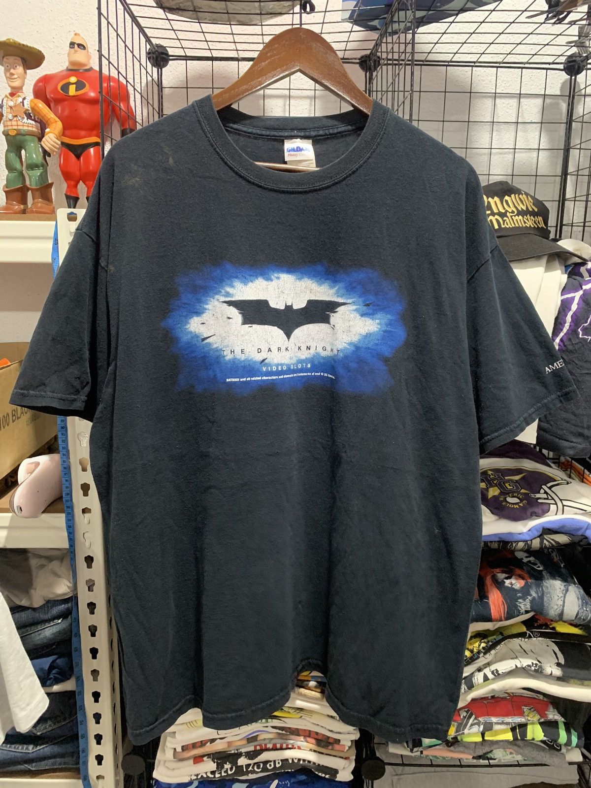 DC Comics × Vintage Vintage The Dark Knight Batman Tshirt Size US XL / EU 56 / 4 - 1 Thumbnail