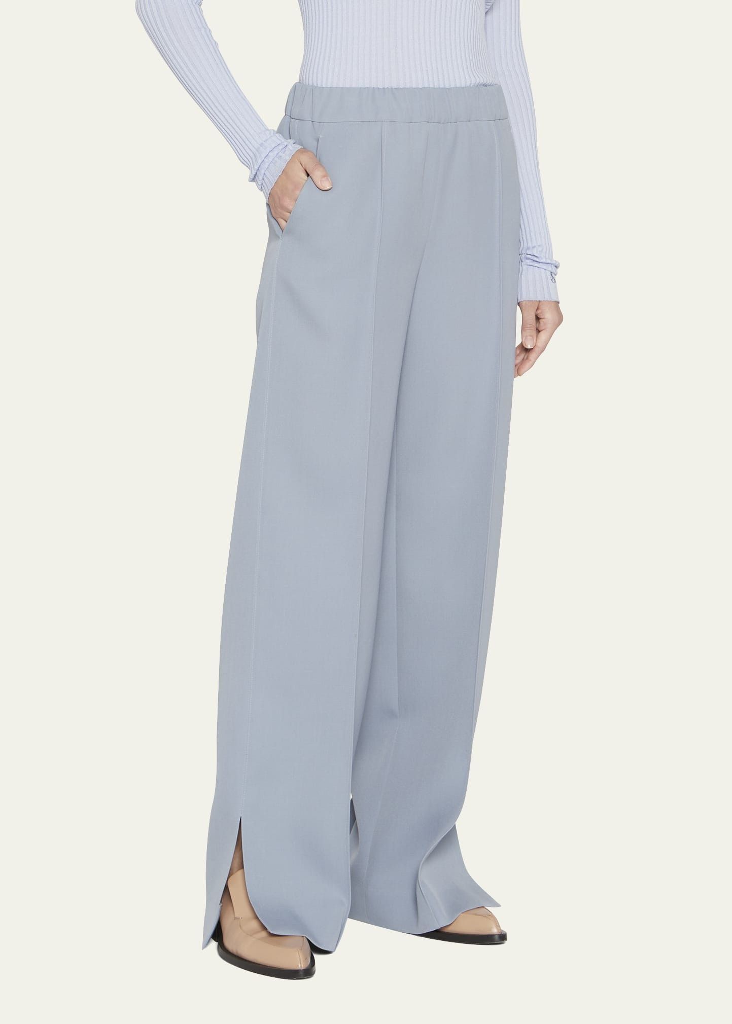 Jil Sander o1y1025 Sweatpant in Light Blue Size 32" / US 10 / IT 46 - 2 Thumbnail