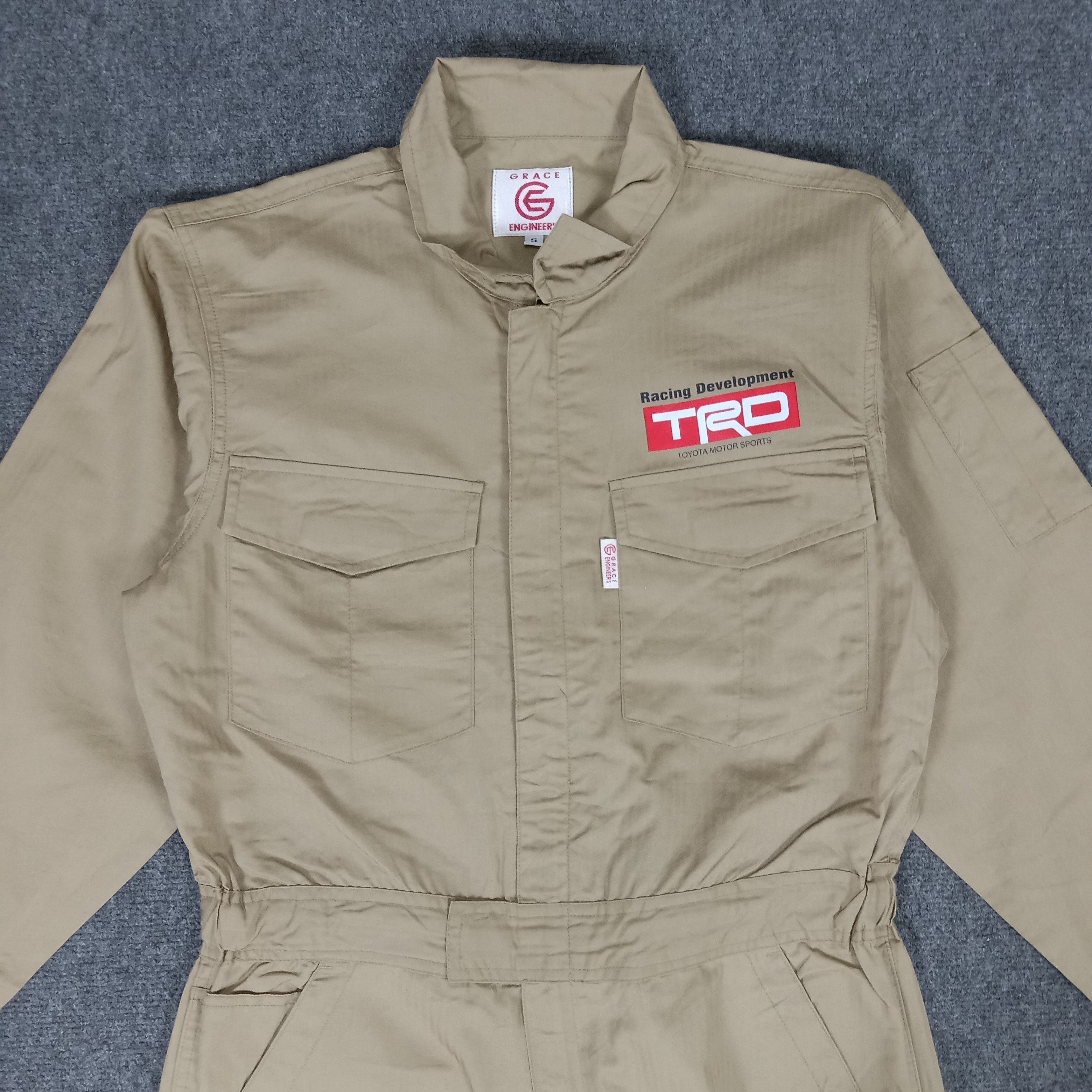 Japanese Brand × Vintage TRD Racing Development Toyota Team Coverall Jacket Size US M / EU 48-50 / 2 - 7 Thumbnail