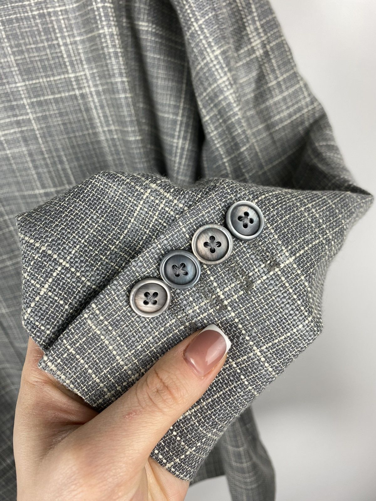 Boggi Boggi Milano Men’s Wool / Silk Blazer Jacket Size 56 / US 46 Size 46R - 20 Thumbnail