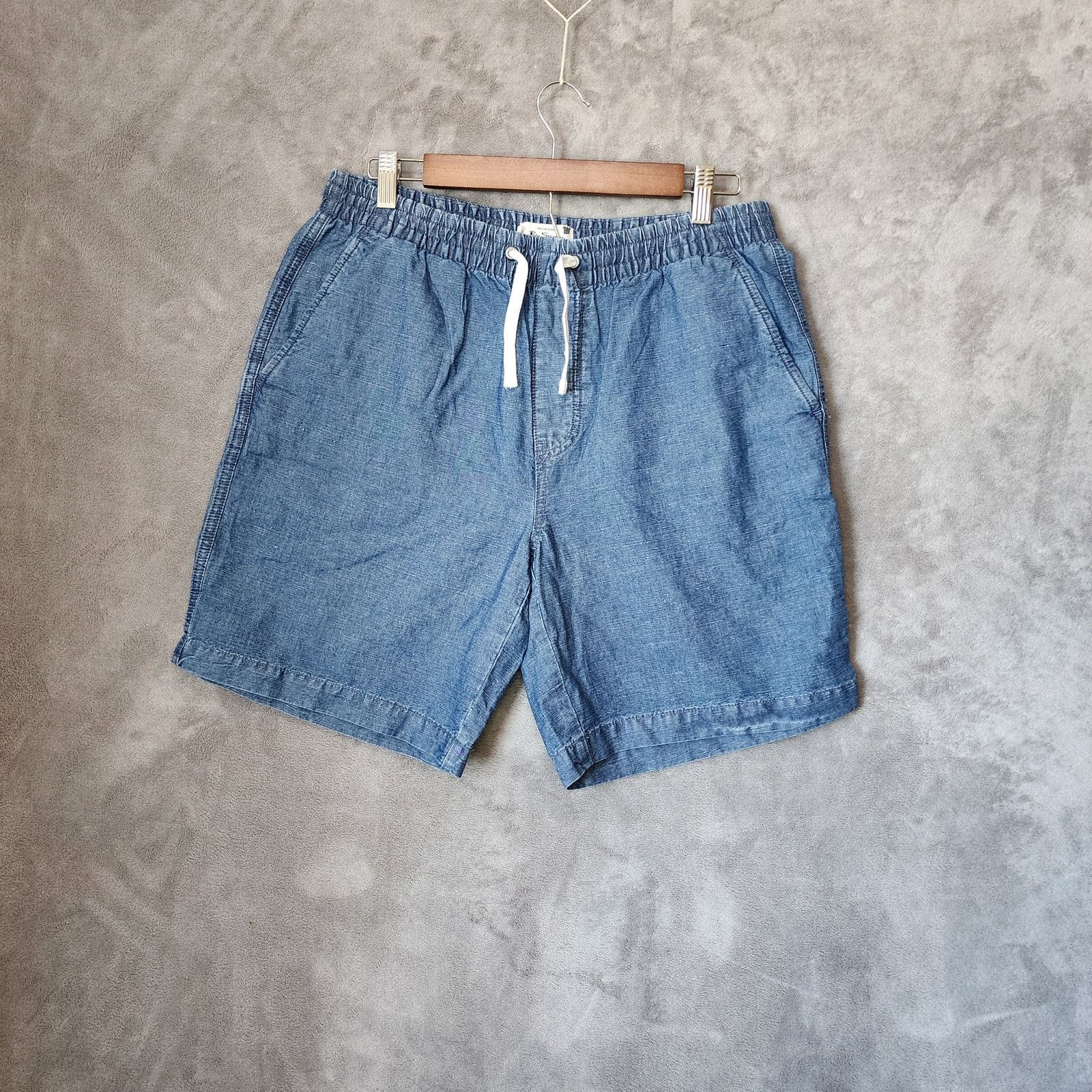 Ben Sherman Men's Ben Sherman Beach Shorts Blue Medium Size US 32 / EU 48 - 1 Thumbnail