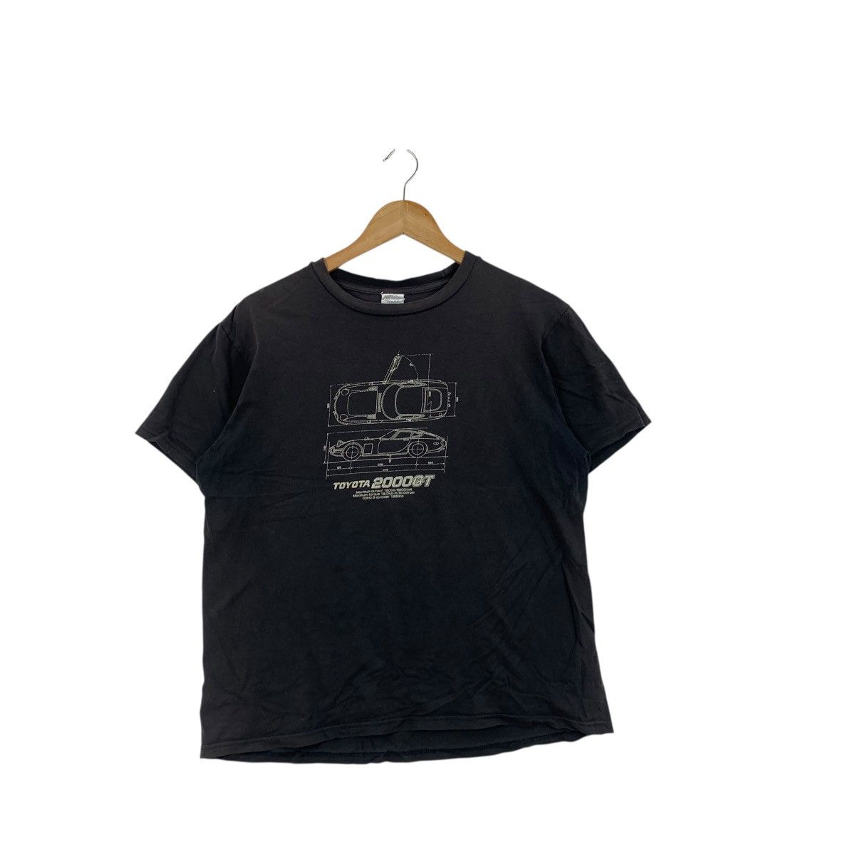 Other TOYOTA JAPAN DOHC 2000GT Racing Team Thrashed Tee Shirt Size US L / EU 52-54 / 3 - 3 Thumbnail
