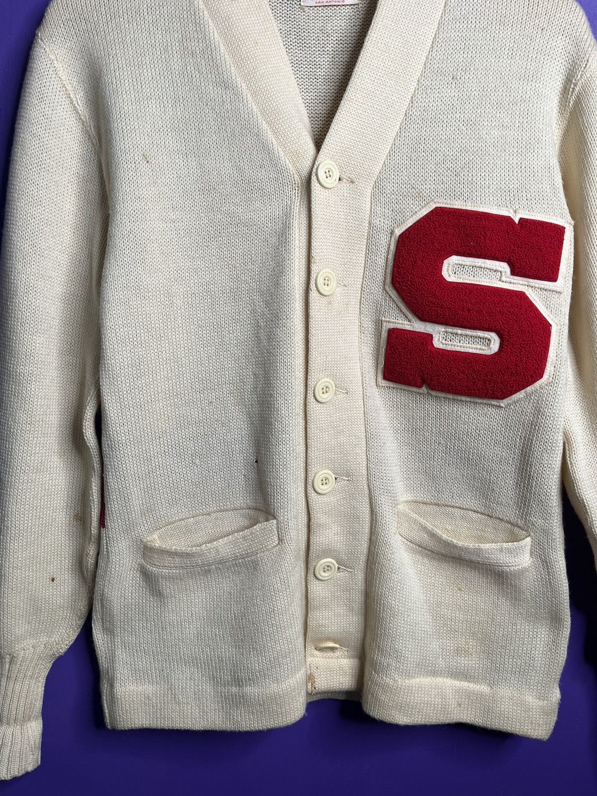 Vintage Vintage 60s San Antonio big S cardigan Size US M / EU 48-50 / 2 - 3 Thumbnail