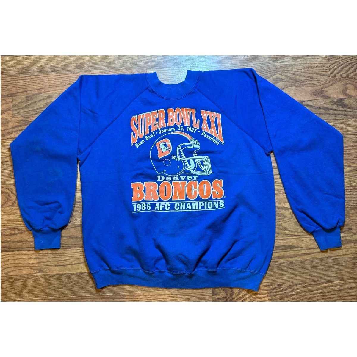 Other 1987 Denver Broncos Super Bowl Size Large Size US L / EU 52-54 / 3 - 1 Thumbnail