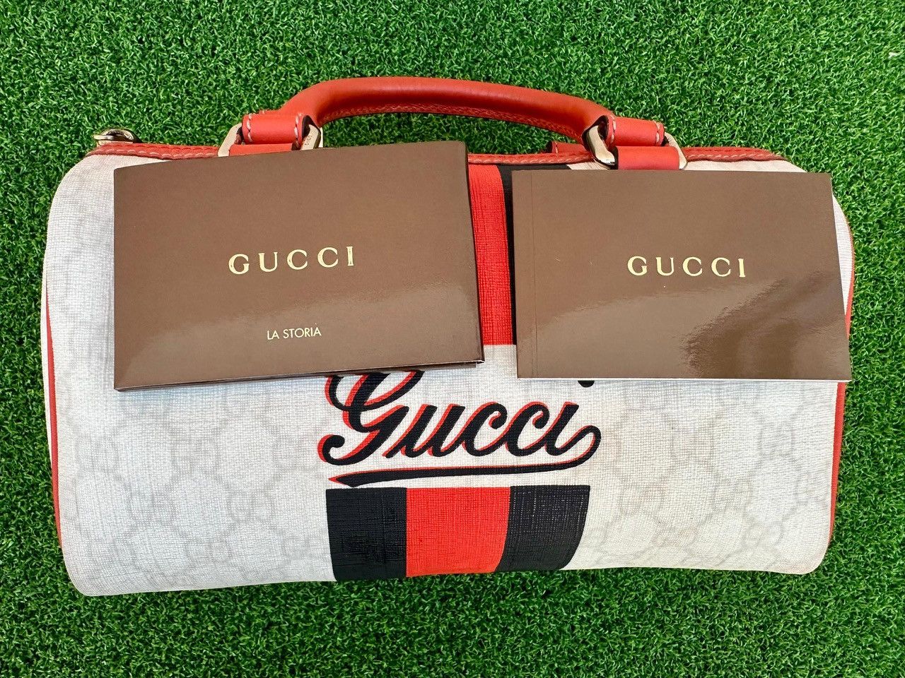 Gucci Authentic Gucci GG Supreme Mini Joy Boston Bag Size ONE SIZE - 11 Thumbnail