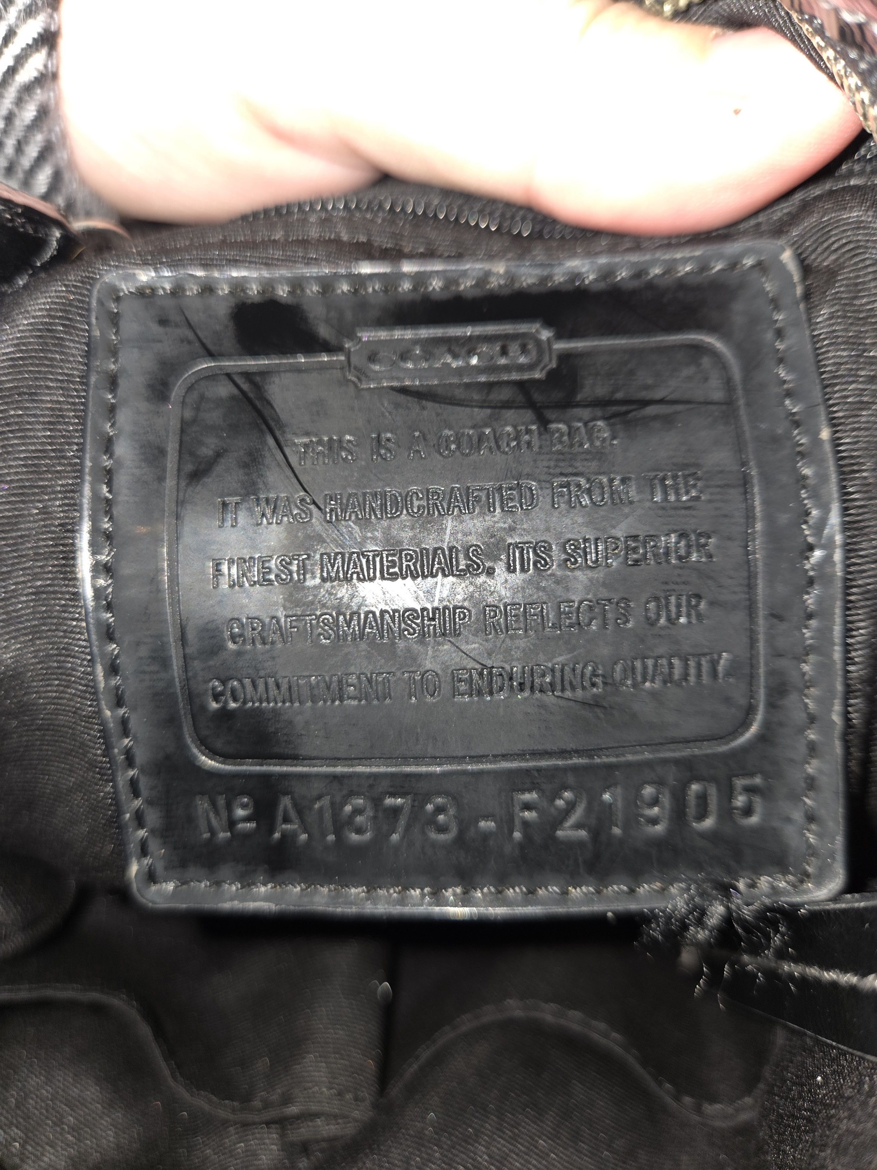 Coach Y2k Coach Signature Stripe Satchel Bag Size ONE SIZE - 9 Thumbnail