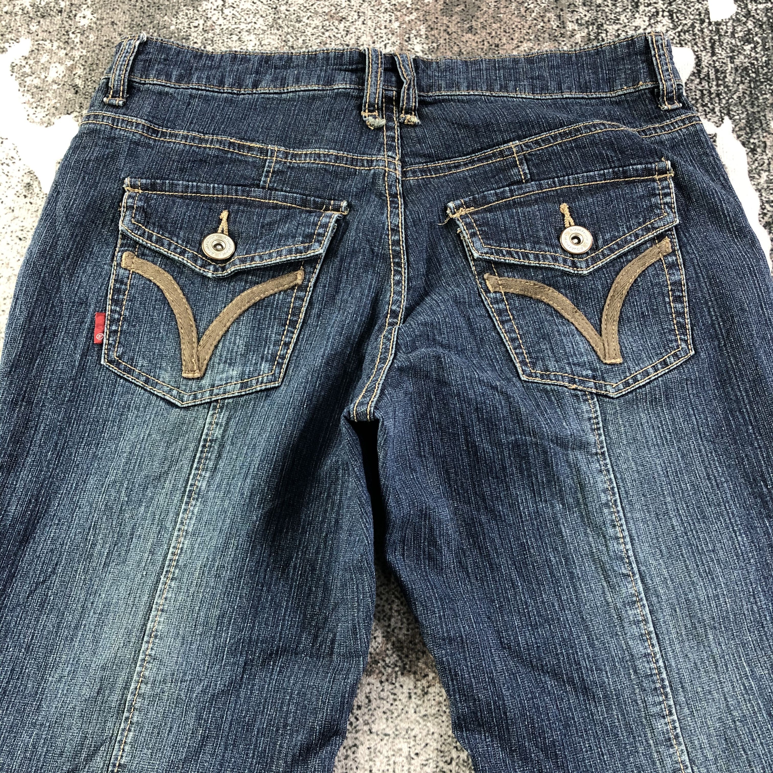 Japanese Brand Japanese Brand Advantage Jeans Blue Flare Denim KJ1813 Size 30" / US 8 / IT 44 - 4 Thumbnail