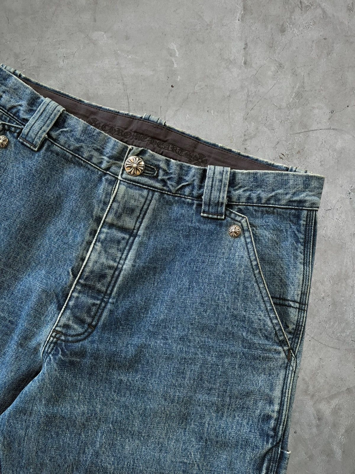 Chrome Hearts Chrome Hearts Turbo Diesel Carpenter Denims Size US 34 / EU 50 - 5 Thumbnail