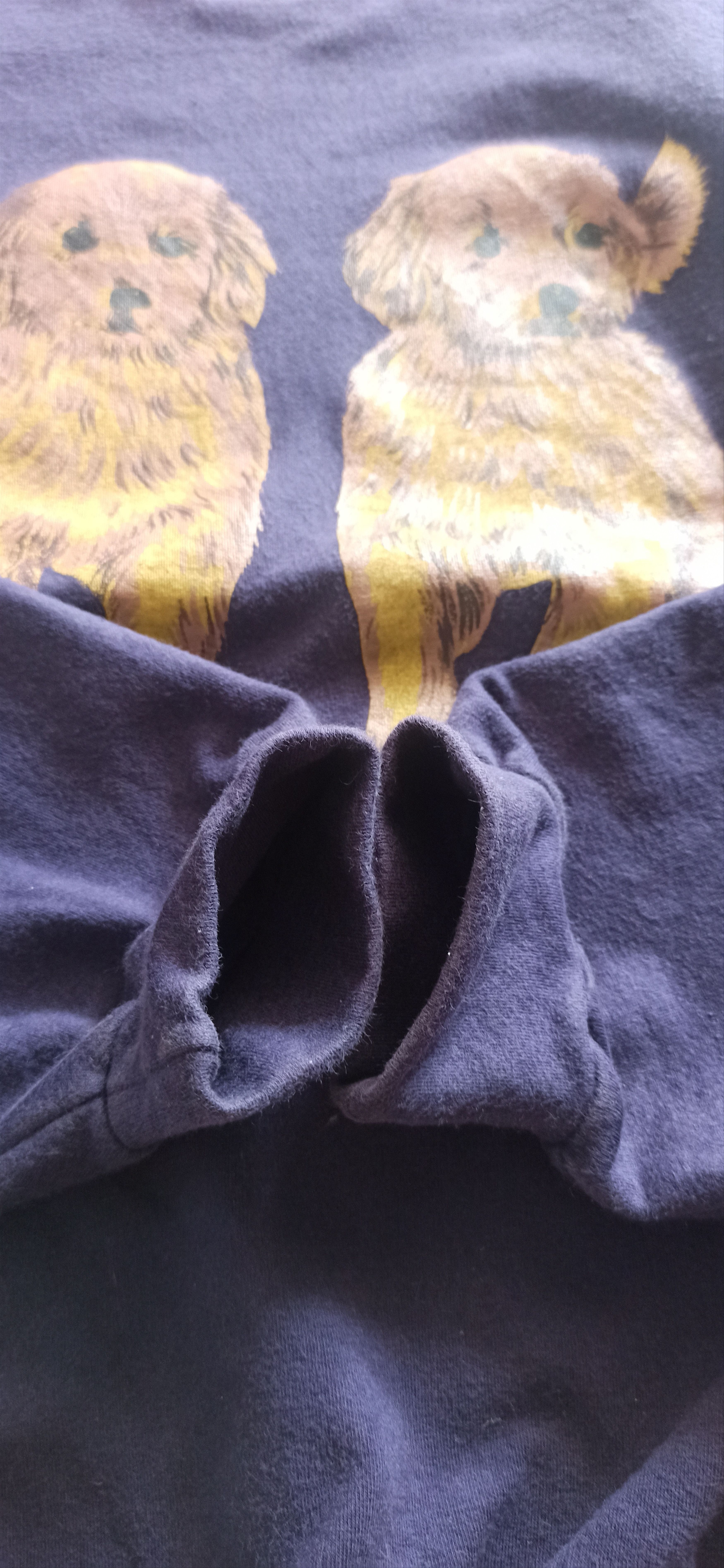 Edition Japan × Japanese Brand × Vintage Vintage Musee Dog Big Logo Purple Boxy Sweatshirt Size US M / EU 48-50 / 2 - 8 Thumbnail