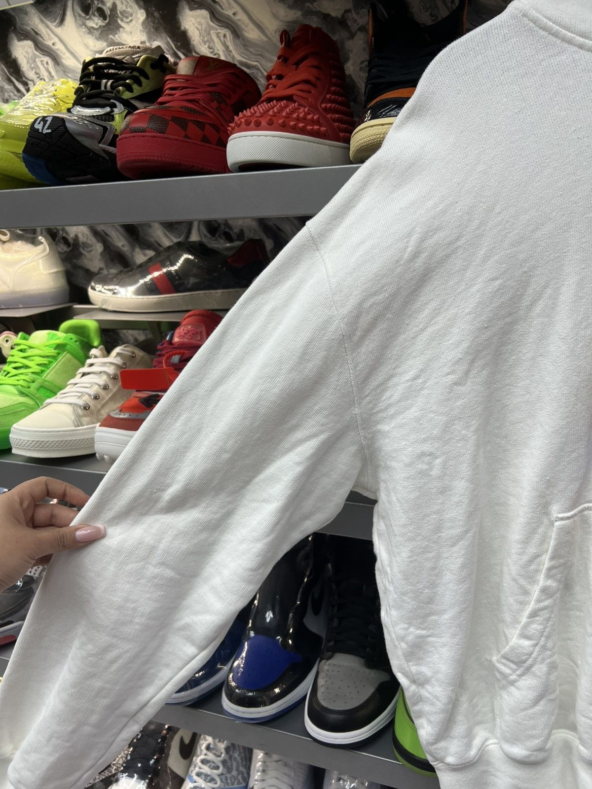 Heron Preston Heron Preston White Hoodie Size US M / EU 48-50 / 2 - 4 Thumbnail