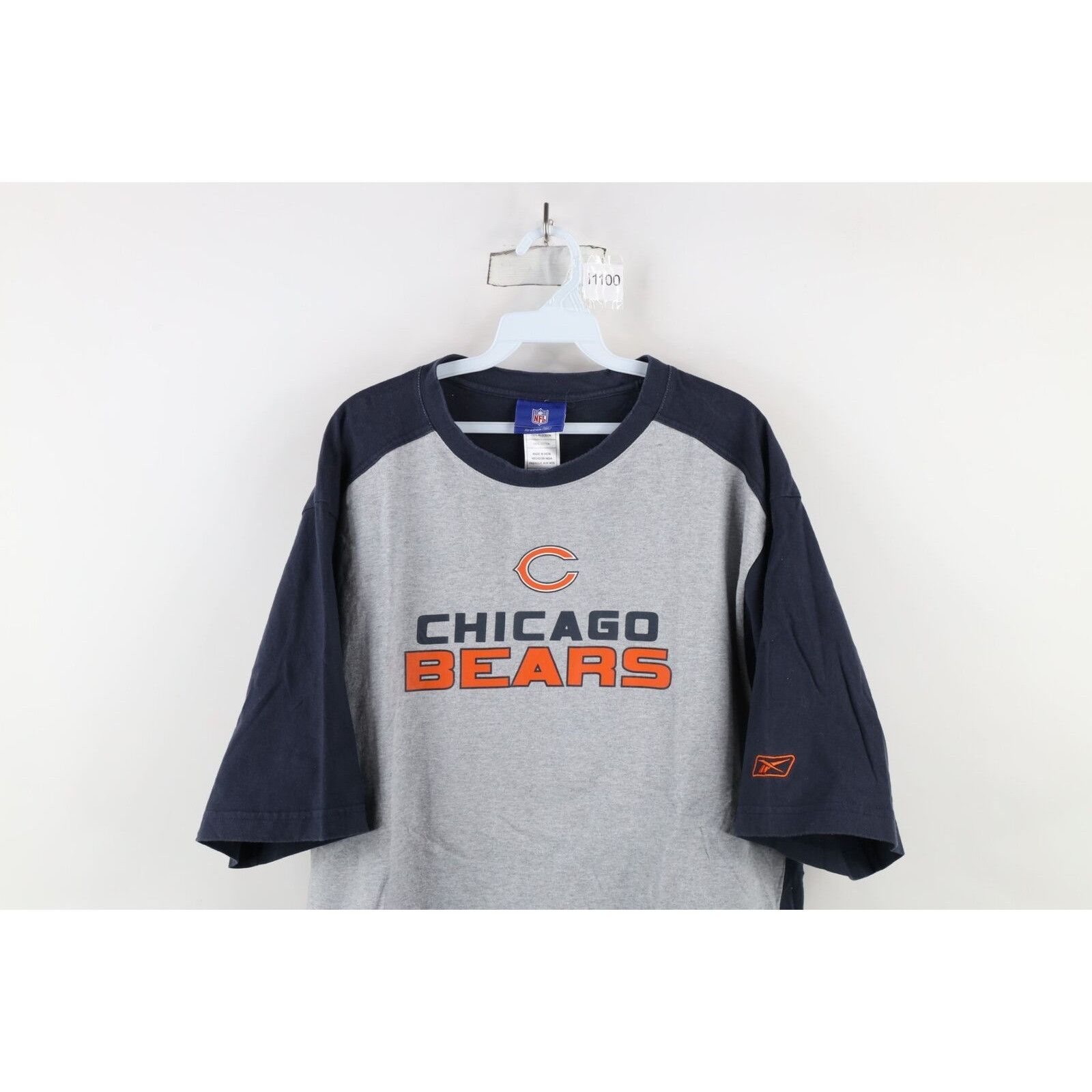 Reebok × Vintage Vintage Reebok Faded Chicago Bears Football T-Shirt Size US L / EU 52-54 / 3 - 2 Thumbnail