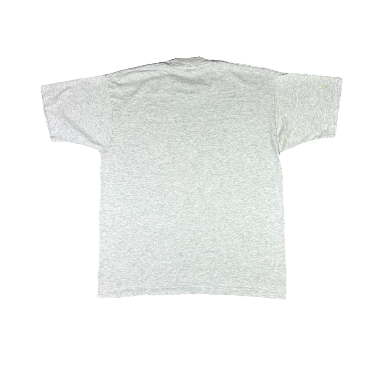 Fruit Of The Loom VINTAGE Fruit of the Loom T-Shirt 90s Crew Neck Short Sleeve Graphic Print Gray XL Men MENS Regular Cotton Knit Vintage Yes Size US XL / EU 56 / 4 - 2 Thumbnail