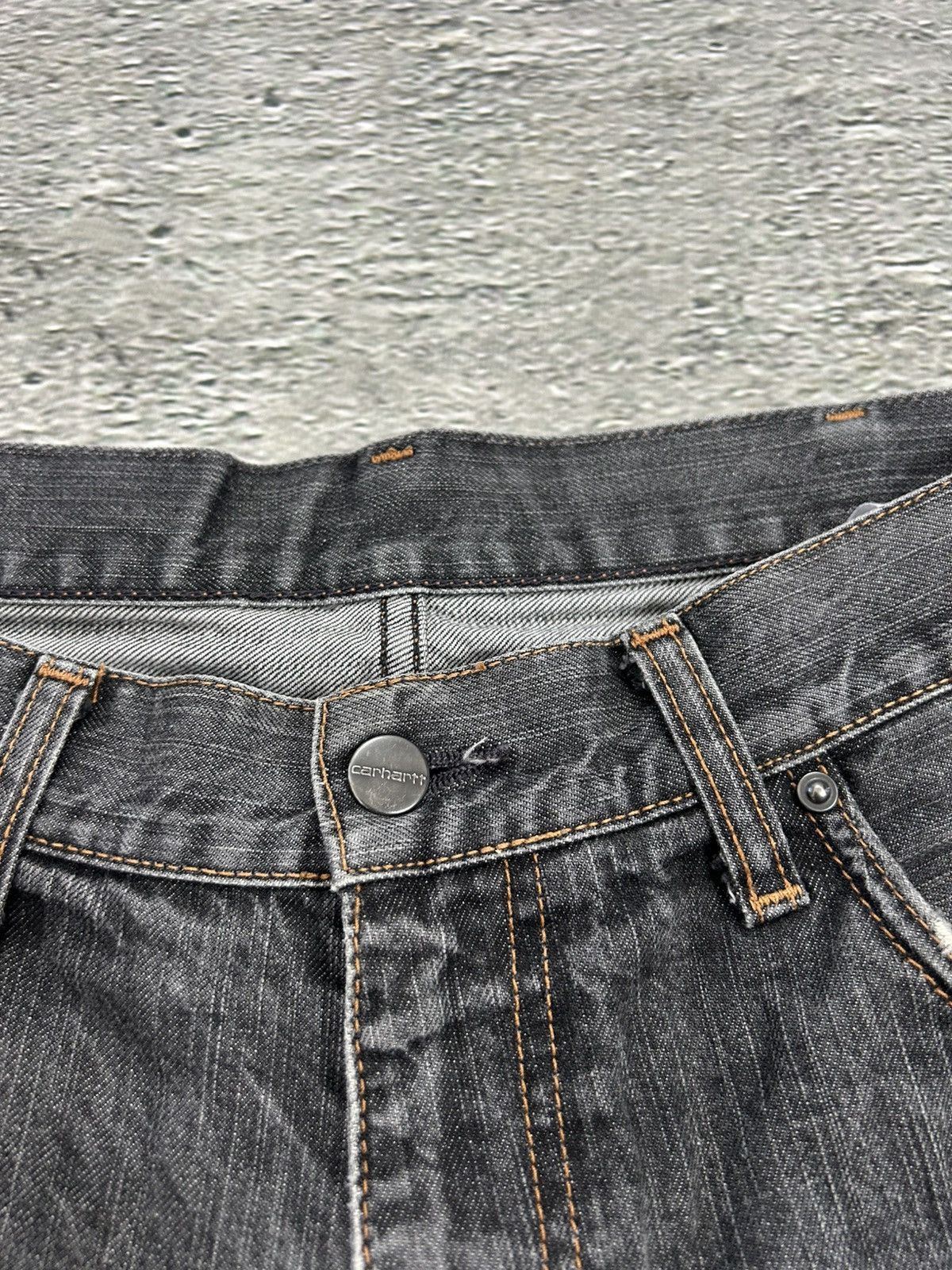Carhartt × Vintage Carhartt jeans Western pant workwear vintage pants dark grey Size US 32 / EU 48 - 7 Thumbnail