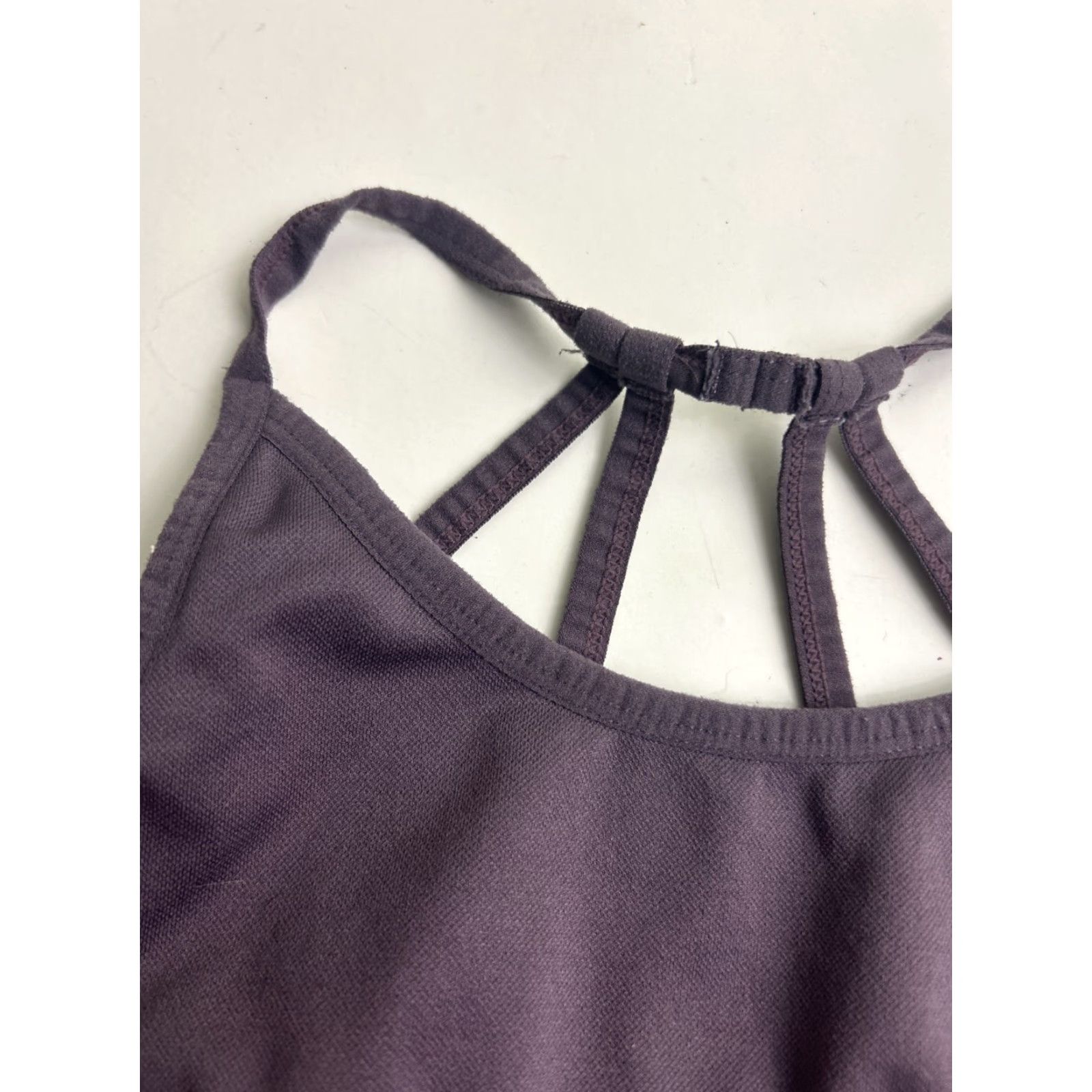 Gymshark Gymshark Women's S Energy Seamless Yoga Sports Strappy Bra Purple Size ONE SIZE - 6 Thumbnail
