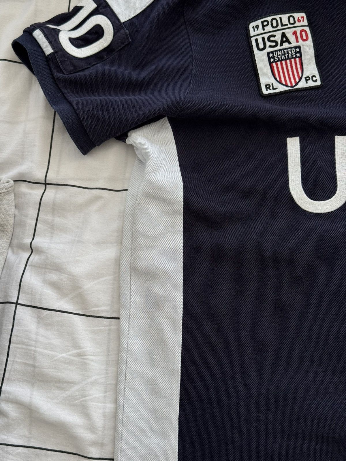 Polo Ralph Lauren Rare Ralph Lauren USA Polo T Shirt Tee Chief Keef New York Size US L / EU 52-54 / 3 - 18 Thumbnail