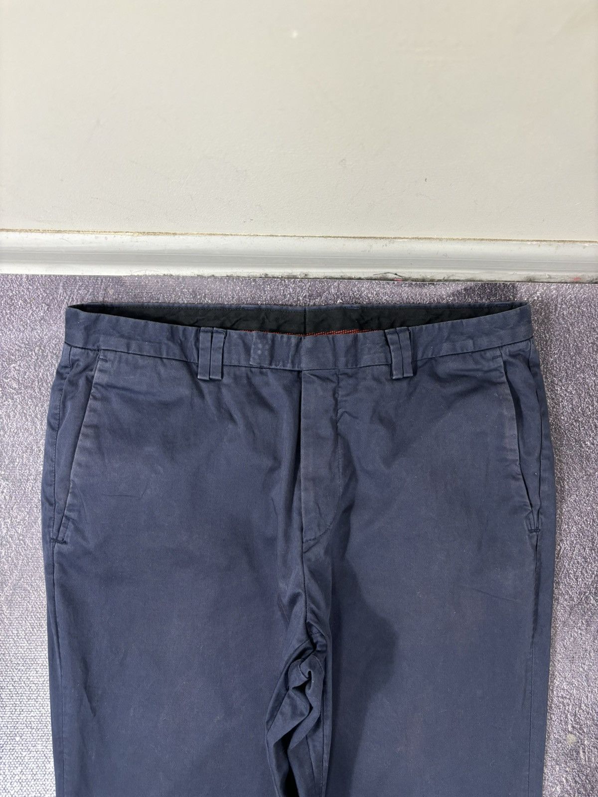 Hugo Boss Hugo Boss Men’s Navy Blue 2-Piece Pima Cotton Suit Size 38R - 19 Thumbnail