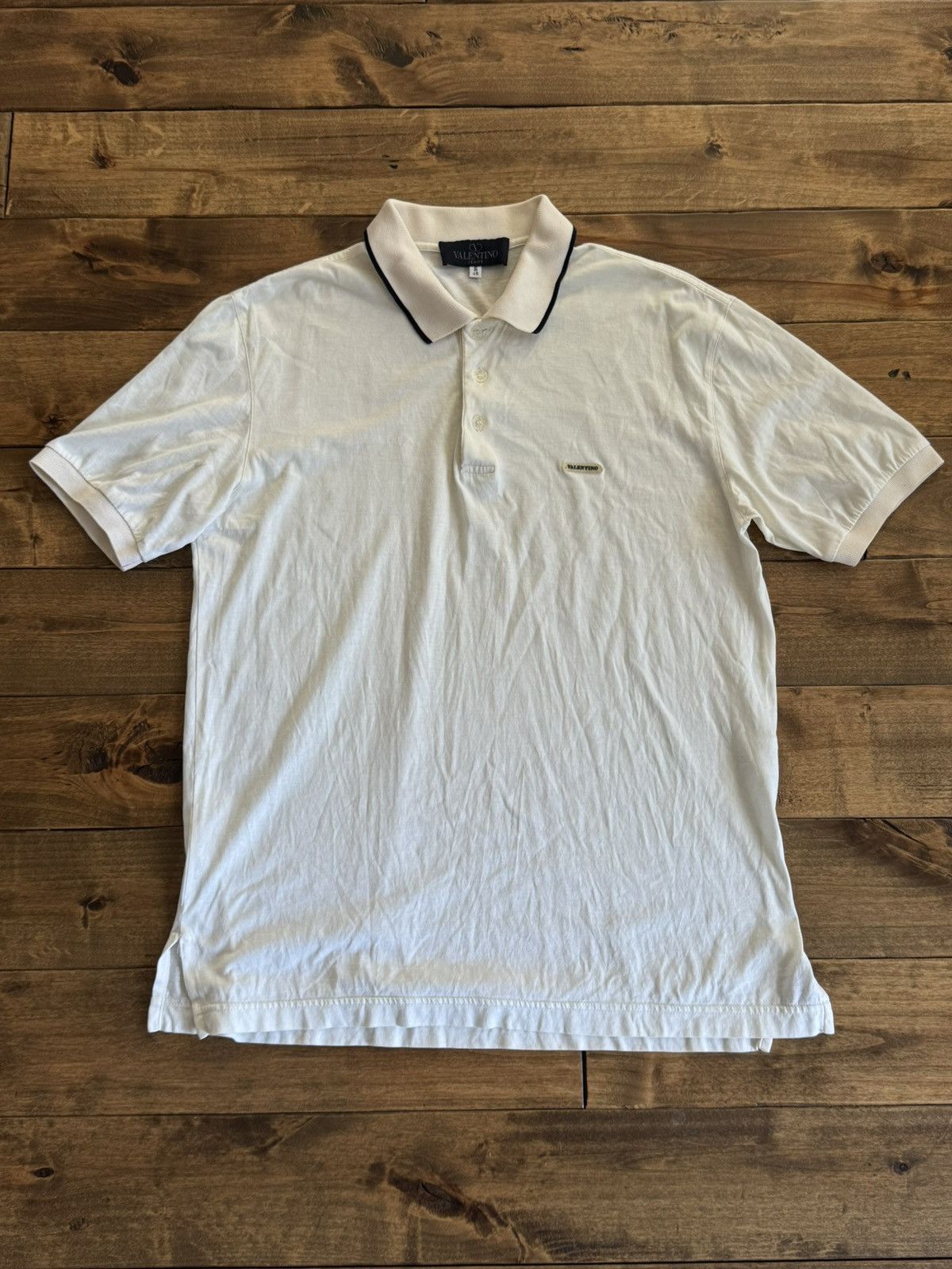Valentino Vintage Valentino Polo Shirt Size US S / EU 44-46 / 1 - 1 Thumbnail