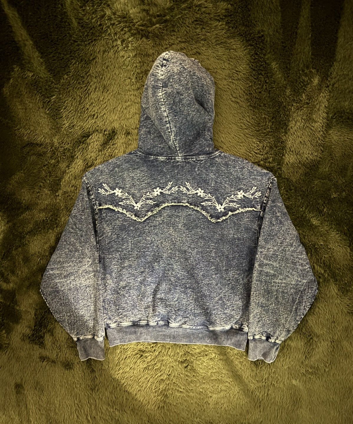 Penfield [M] NICK GEAR x Penfield Flower Logo Hoodie Zip-Up Indigo Size US M / EU 48-50 / 2 - 7 Thumbnail