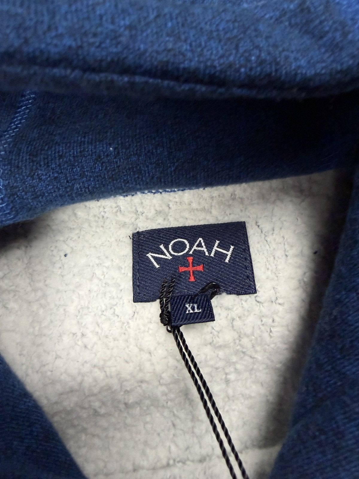 Noah Noah Mens Sherpa Lined Long Sleeve Pullover Hoodie Size US XL / EU 56 / 4 - 4 Thumbnail