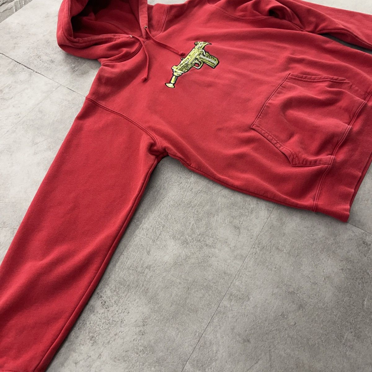Supreme Supreme Uzi Hoodie Red L Made in Canada Vintage Size US L / EU 52-54 / 3 - 3 Thumbnail