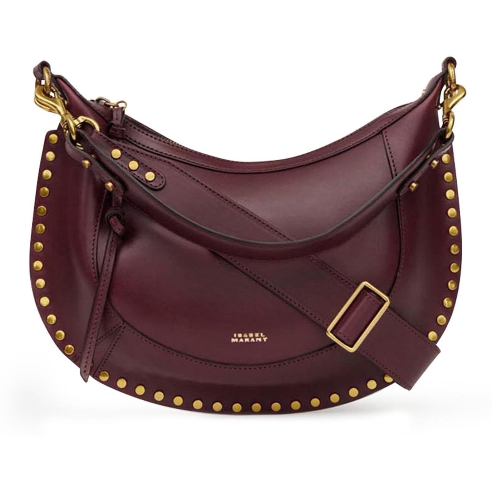 Isabel Marant ISABEL MARANT Naoko Burgundy Leather Bag New And Authentic Size ONE SIZE - 1 Thumbnail