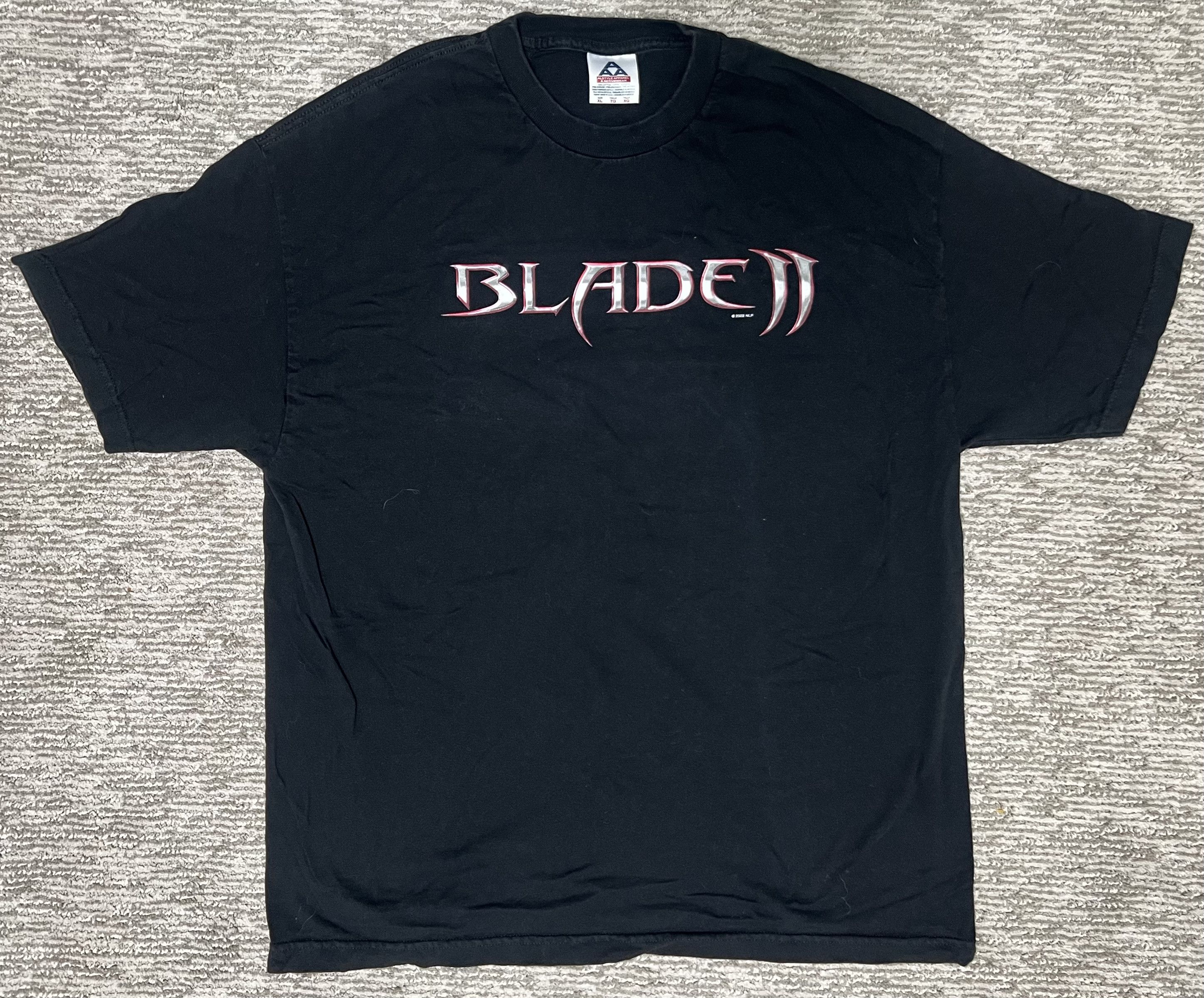 Alstyle Vintage 2002 Blade II 2 Movie Promo T-Shirt XL Size US XL / EU 56 / 4 - 1 Thumbnail