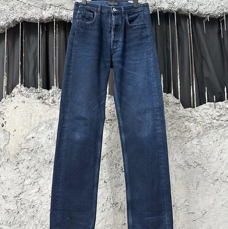 Valentino Valentino Blue Casual Pants for Men 0089 Size US 30 / EU 46 - 1 Thumbnail