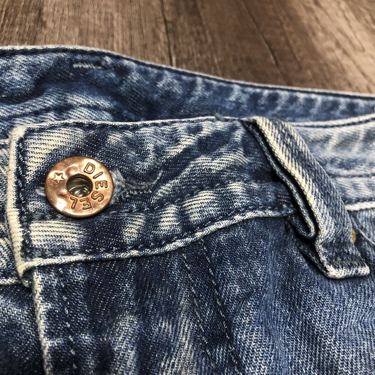 Diesel × Vintage Vintage Diesel Industry Distressed Denim Size US 34 / EU 50 - 10 Thumbnail