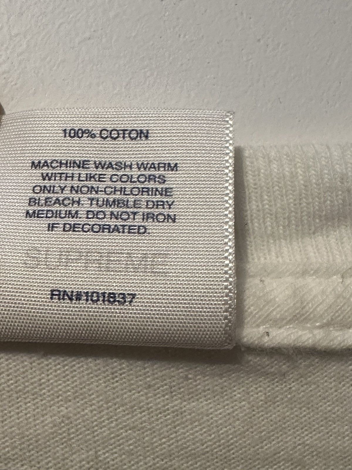 Supreme × Yohji Yamamoto Supreme x Yohji Yamamoto white t-shirt Size US M / EU 48-50 / 2 - 5 Thumbnail