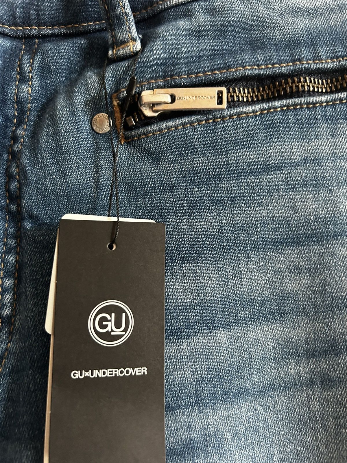 Undercover Undercover x GU Slim Fit Jeans Size US 32 / EU 48 - 3 Thumbnail