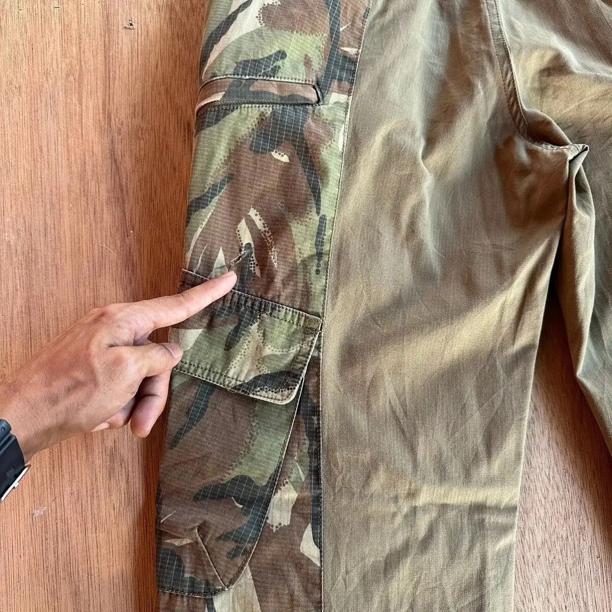 Japanese Brand SICKS 💥MALA VITA JAPANESE VTG HYBRID CAMO ZIPPER RARE PANTS Size US 30 / EU 46 - 14 Thumbnail