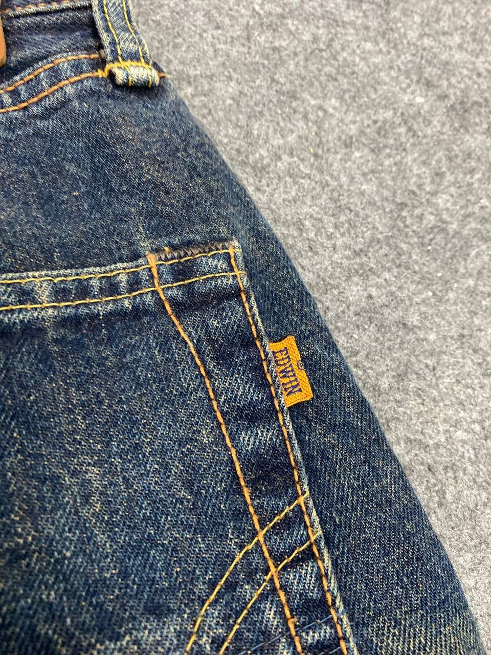 Edwin vintage edwin 505 rusty selvedge denim nice design Size US 31 - 4 Thumbnail