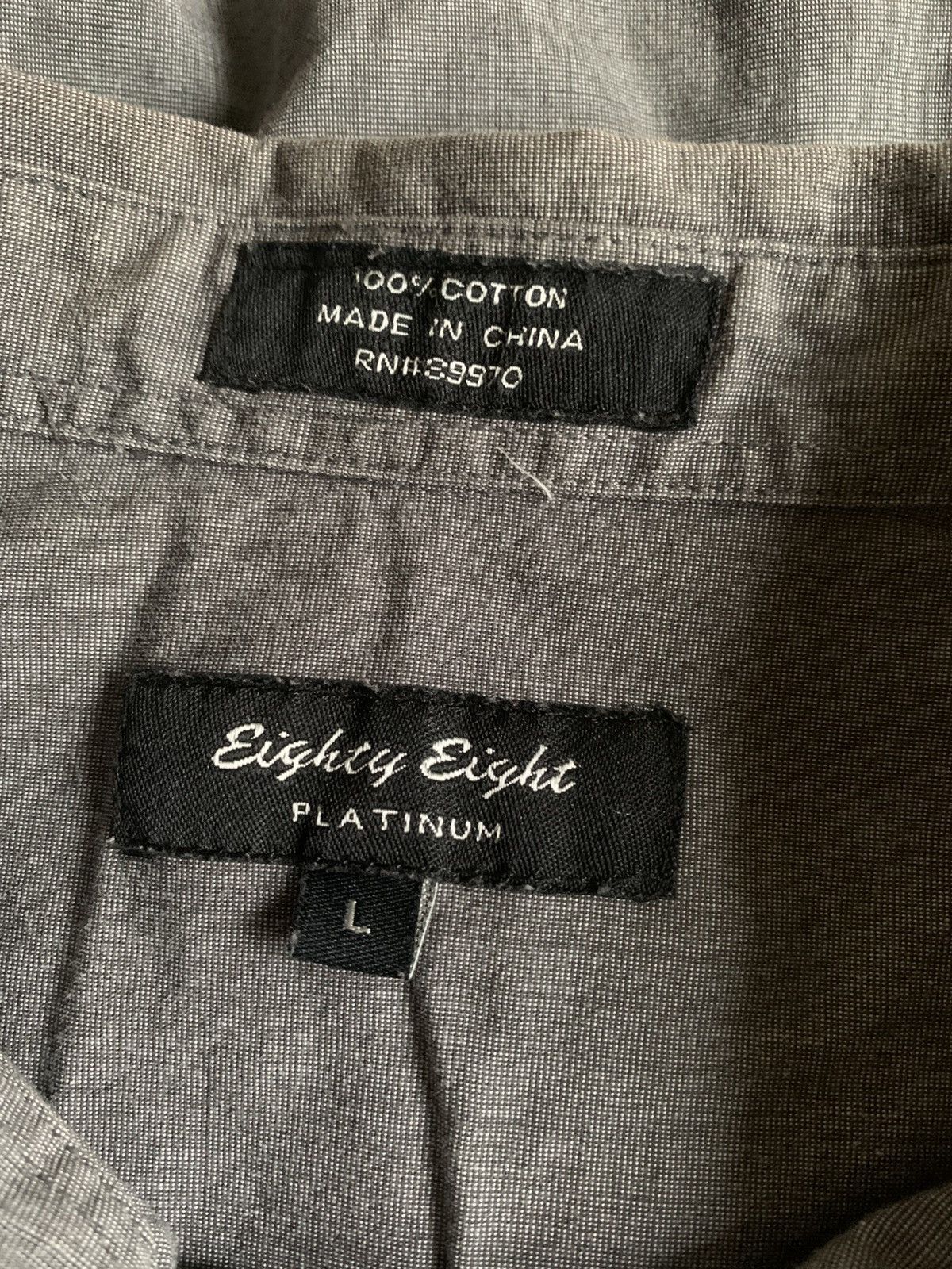 Other Eighty Eight Button Up Shirt Men Workwear Casual Old Vintage Size US L / EU 52-54 / 3 - 7 Thumbnail