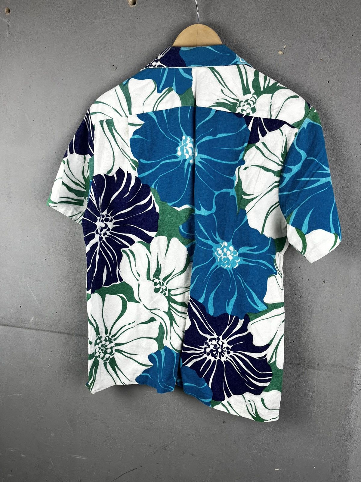 Vintage Vintage 60s Hawaiian Shirt Cotton Aloha Shirt Size US L / EU 52-54 / 3 - 5 Thumbnail