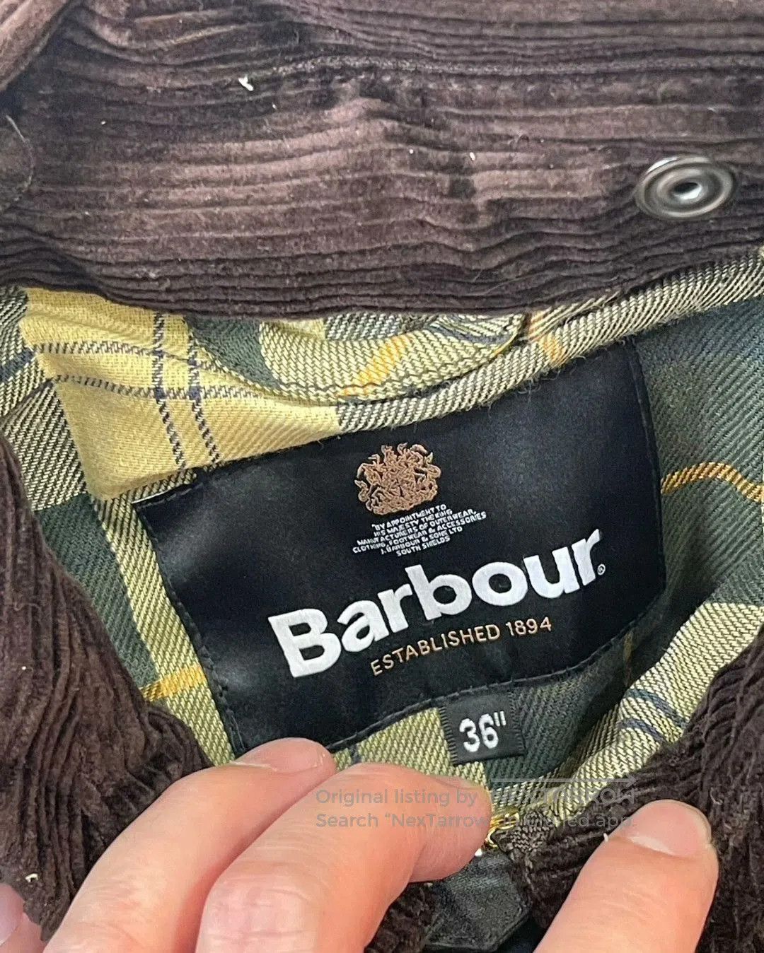 Barbour Barbour OS Bedale Waxed Jacket. Size US L / EU 52-54 / 3 - 5 Thumbnail