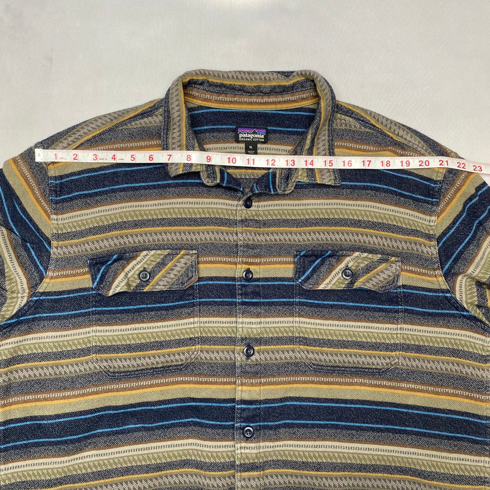 Patagonia Patagonia Long Sleeved Fjord Flannel Button Up Shirt XL Size US XL / EU 56 / 4 - 7 Thumbnail