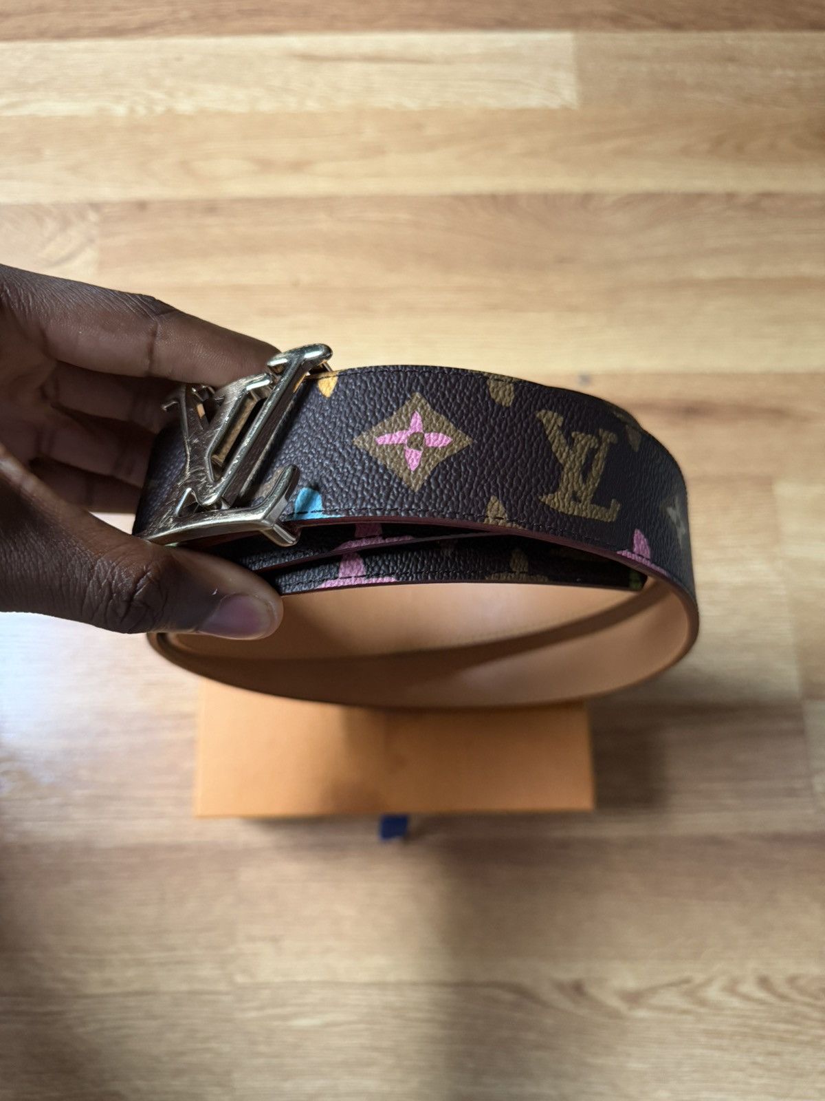 Louis Vuitton × Tyler The Creator Louis Vuitton x Tyler the Creator SS24 40mm belt FINAL DROP Size 40 - 2 Thumbnail