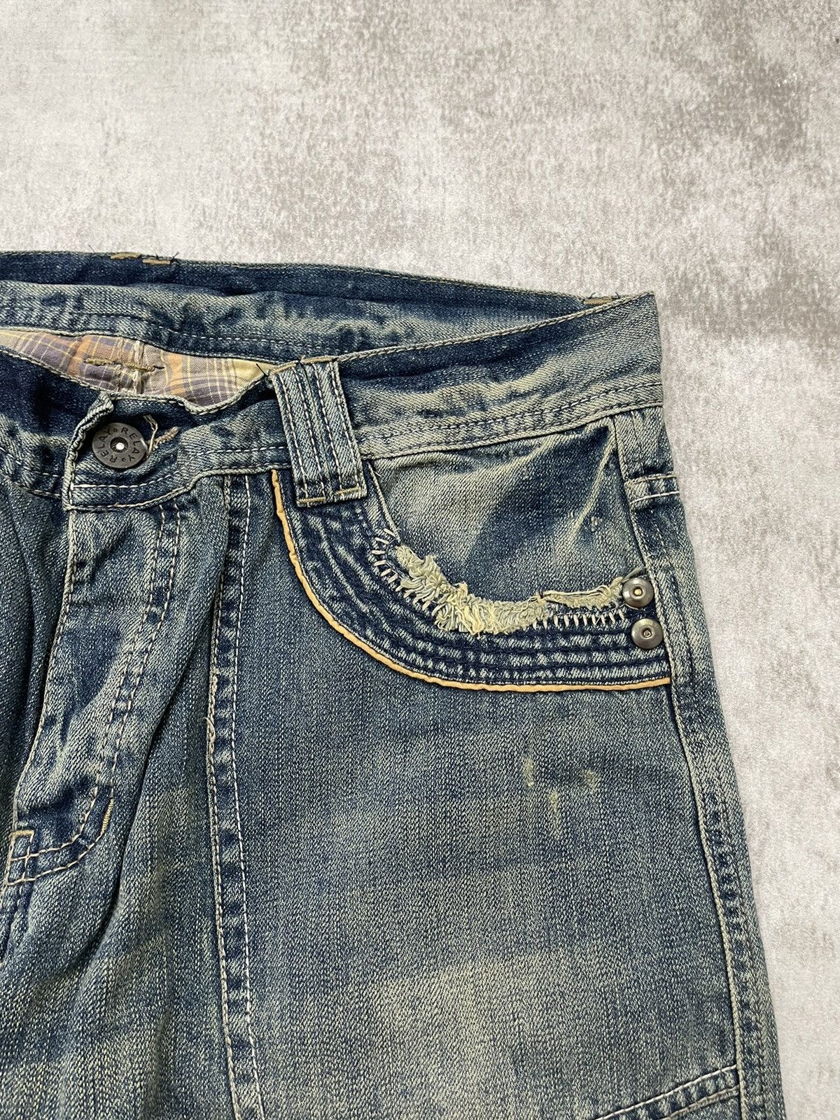 Hysteric Glamour 2000s Relay Japan japan distressed denim y2k style Size US 34 / EU 50 - 5 Thumbnail