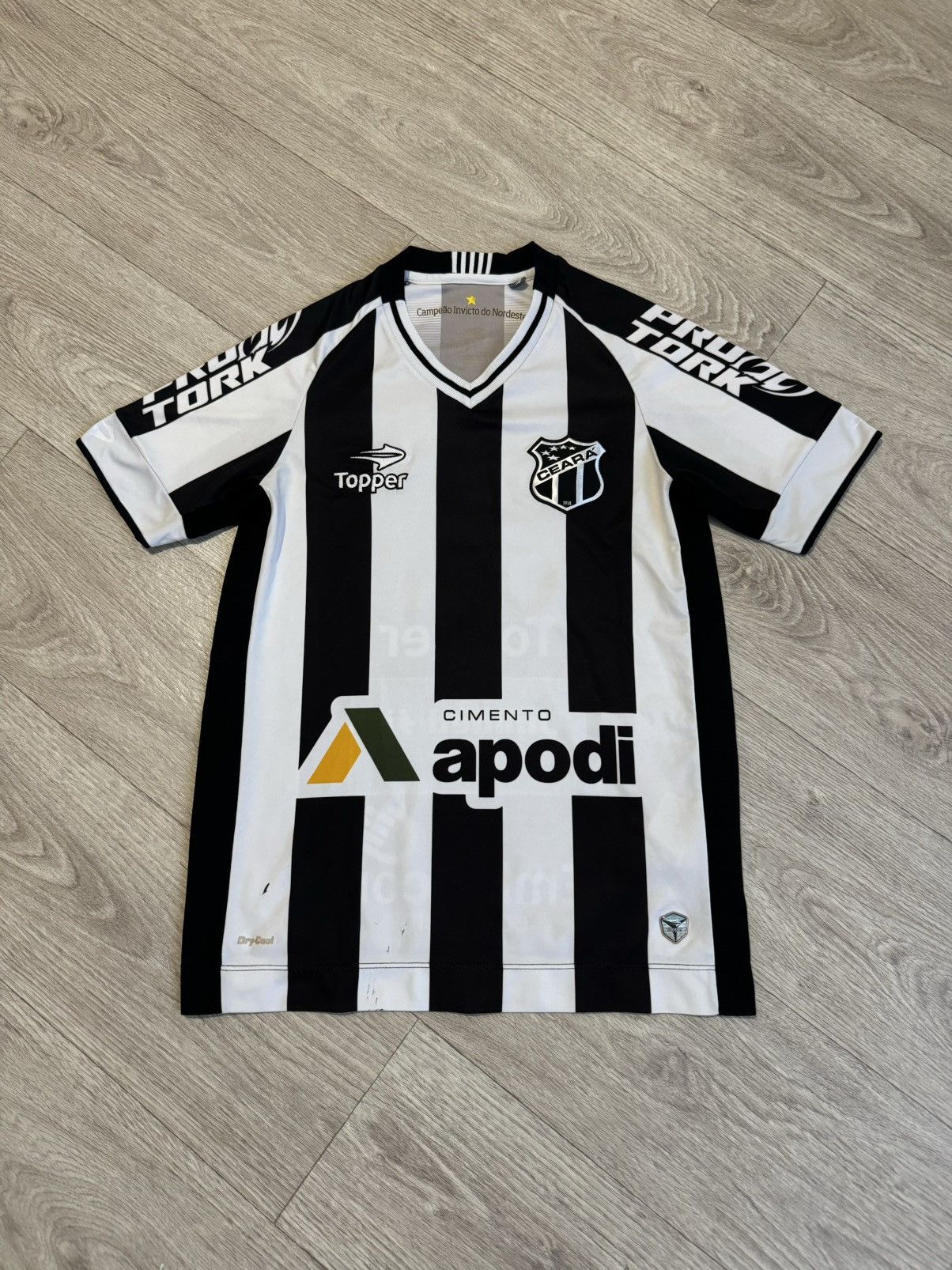 Vintage 🔷Topper Camisa Ceara 2016 Soccer jersey🔷 Size US S / EU 44-46 / 1 - 1 Thumbnail