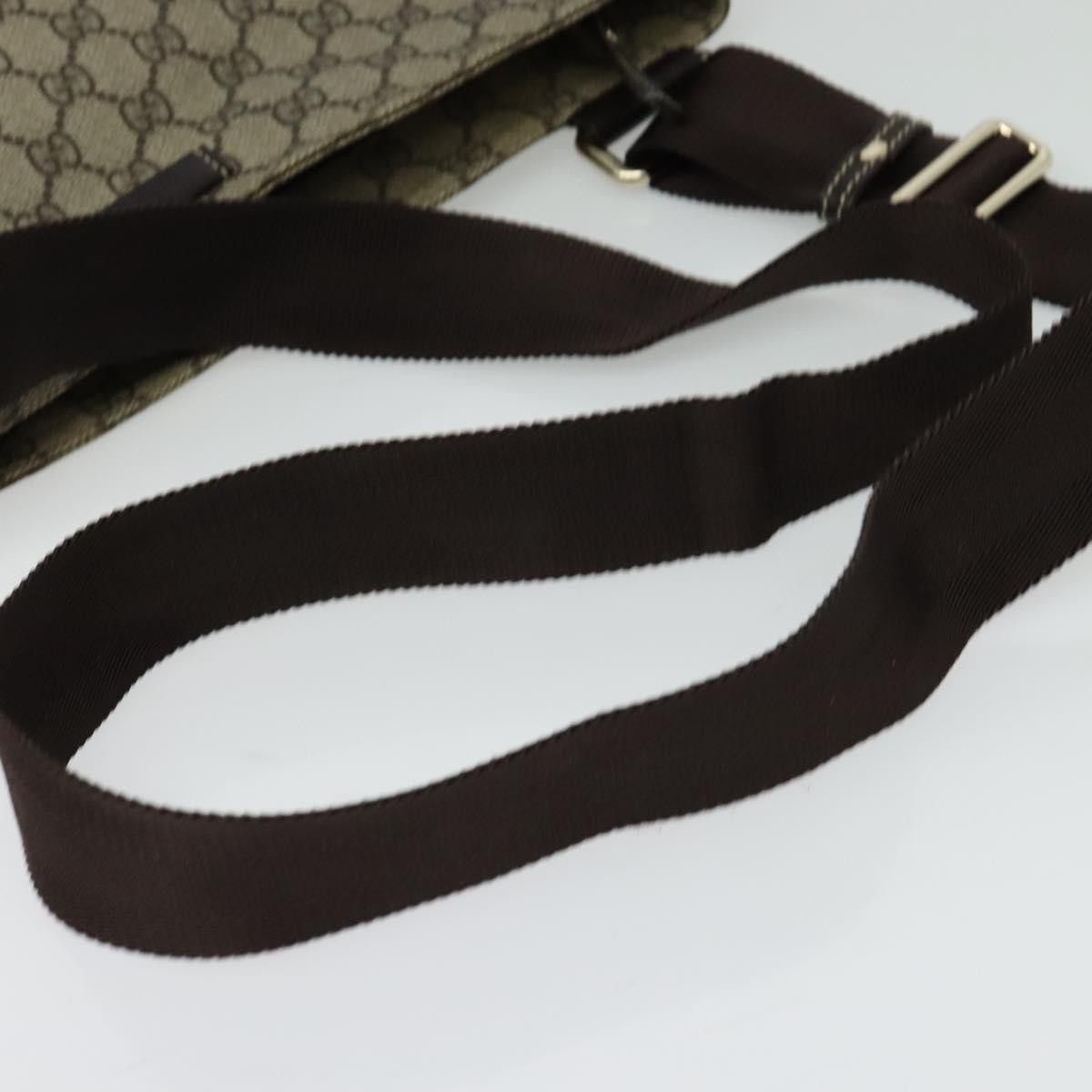Gucci GUCCI GG Supreme Shoulder Bag Pvc Beige Gold Size ONE SIZE - 7 Thumbnail