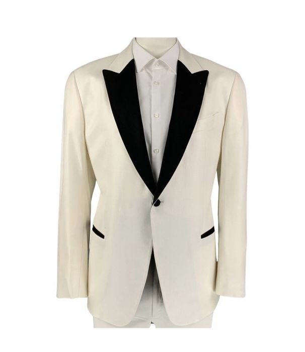 Armani clearance white tuxedo