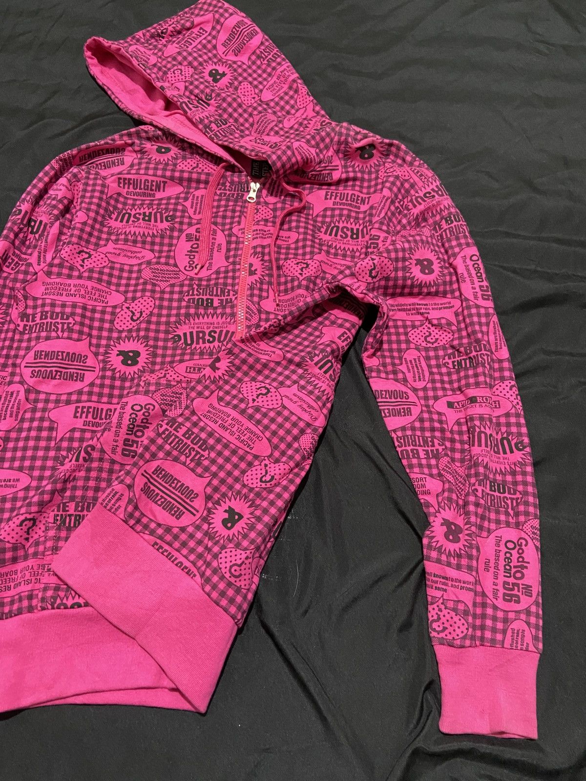 Japanese Brand TIME STEP GOD TO OCEAN ZIP HOODIE Size US M / EU 48-50 / 2 - 2 Thumbnail